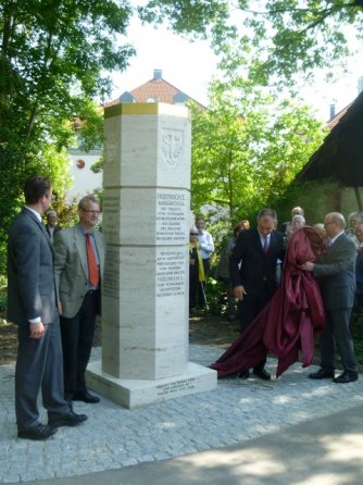 Odhalení Štaufské stély v Göppingenu, 15.6.2012